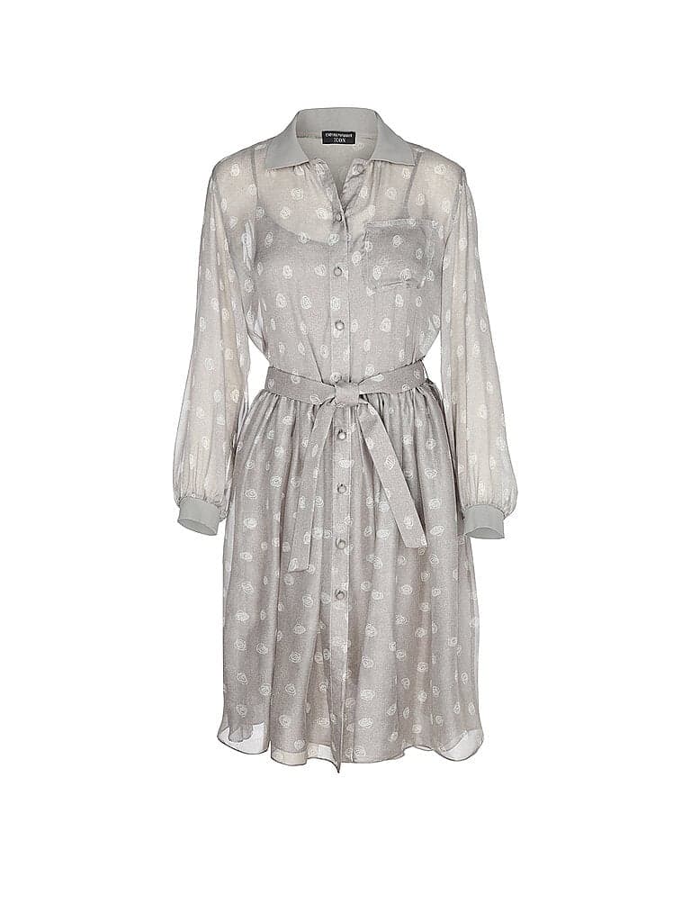 EMPORIO ARMANI Minikleid  hellgrau | 36