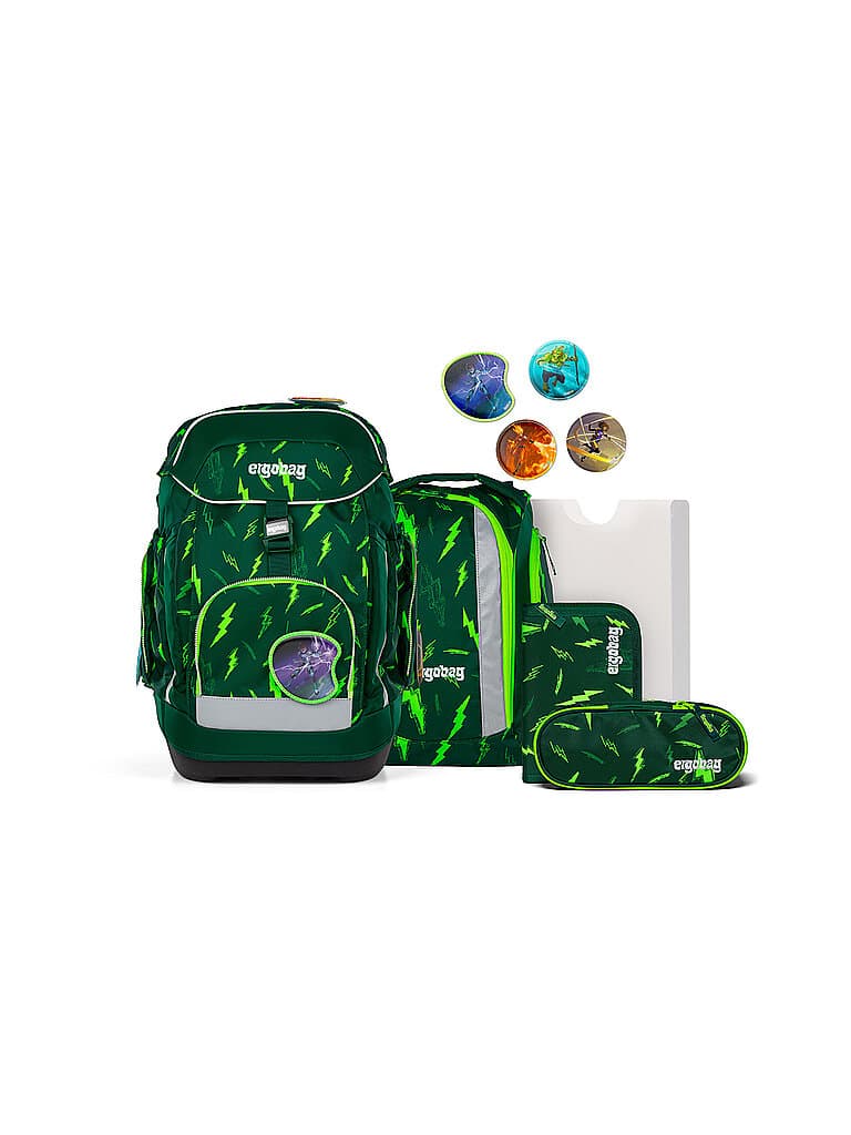 ERGOBAG Schulrucksack-Set 6tlg.  Maxi Bärtastisch