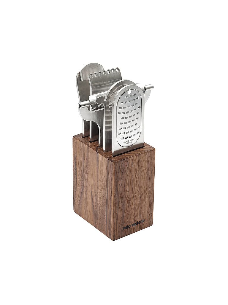 MICROPLANE Barwerkzeug-Set 6tlg. CL Walnut  braun