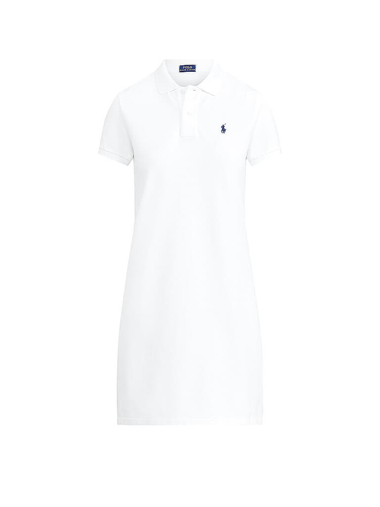 POLO RALPH LAUREN Polokleid weiss | XS