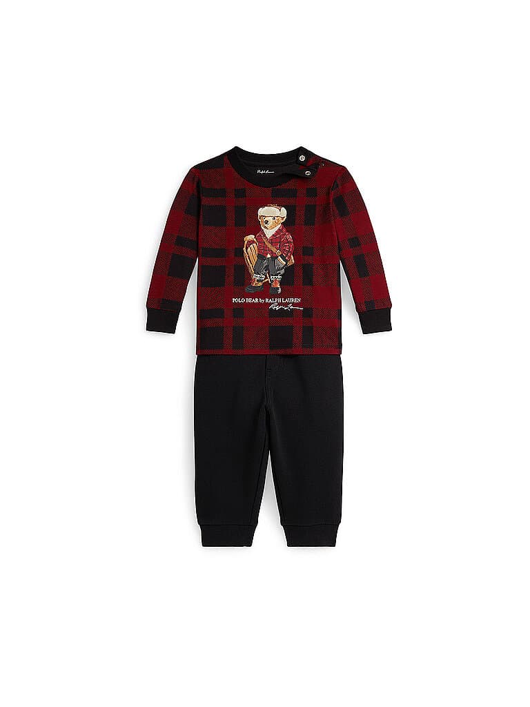 POLO RALPH LAUREN Baby Set 2-tlg. Sweater und Hose dunkelblau | 74
