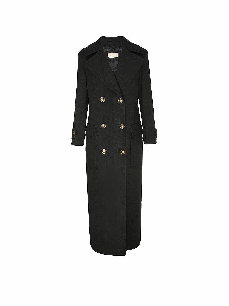SILVIA SCHNEIDER Mantel  schwarz | 34