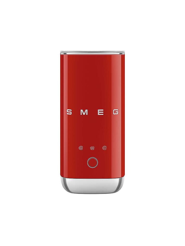 SMEG Milchschäumer Kompakt 50's STYLE AESTETIC 120/180ml Rot rot