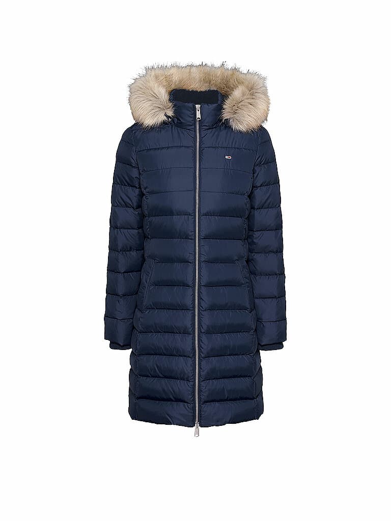 TOMMY JEANS Steppmantel dunkelblau | L