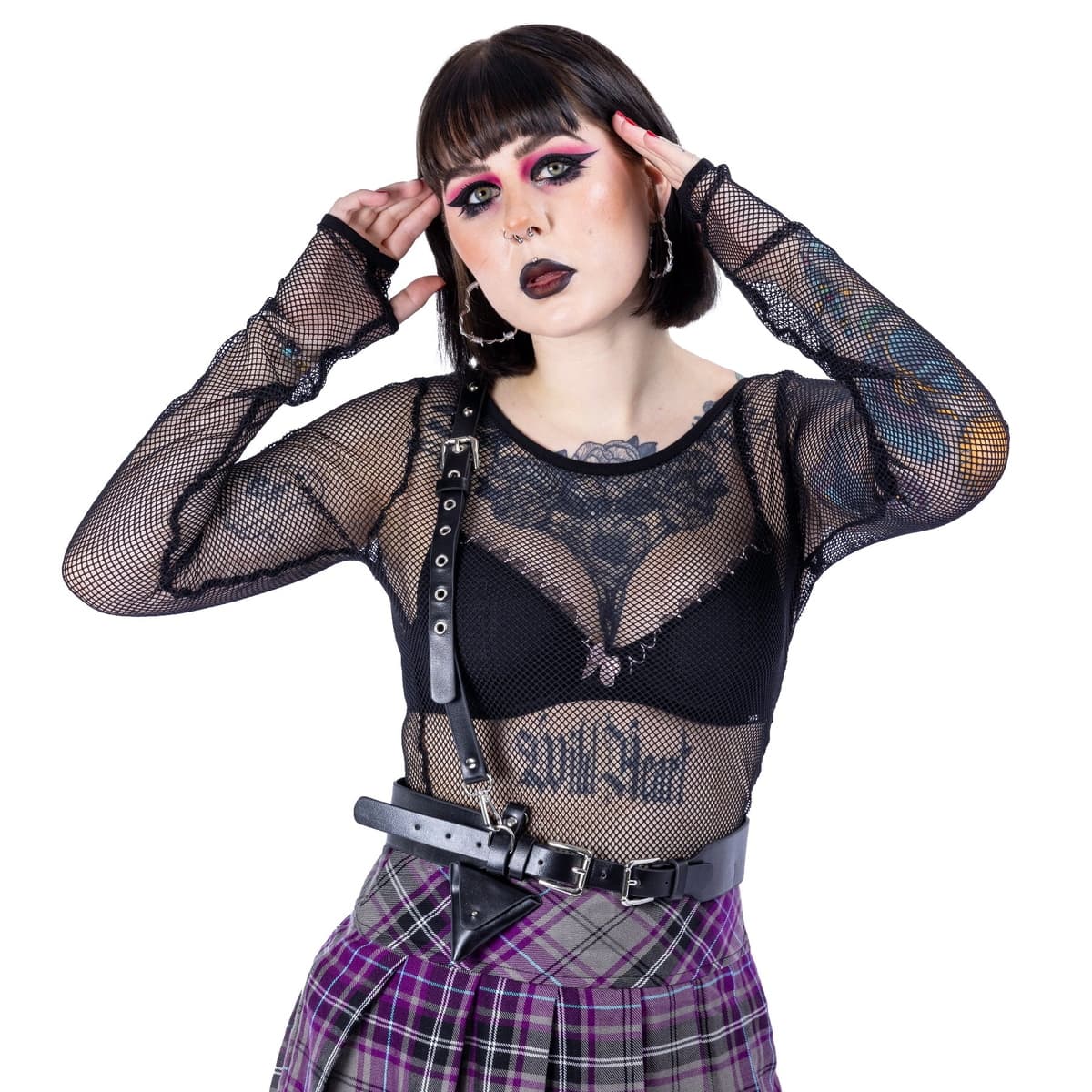 Harness VIXXSIN - DEVIANT - SCHWARZ