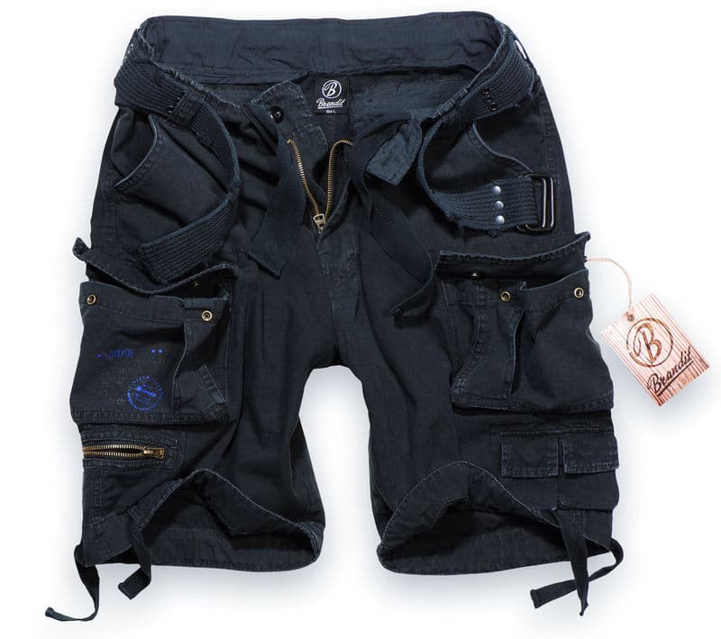 herrenshorts BRANDIT - Wilder Vintage - Schwarz S