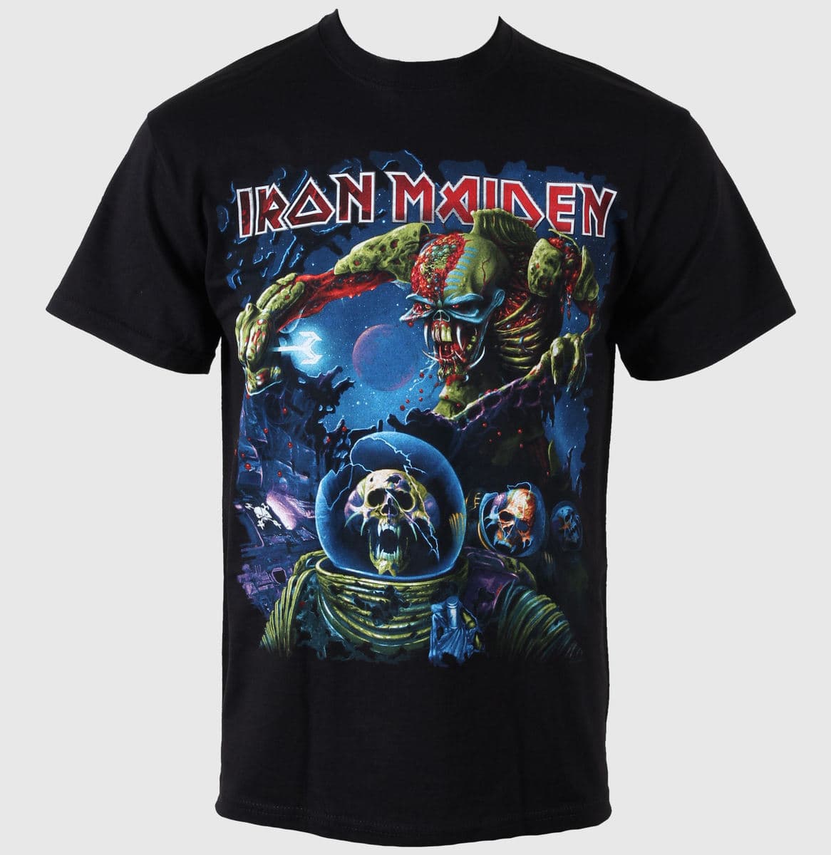 herren-T-Shirt Iron Maiden - Final Grenze - ROCK OFF S