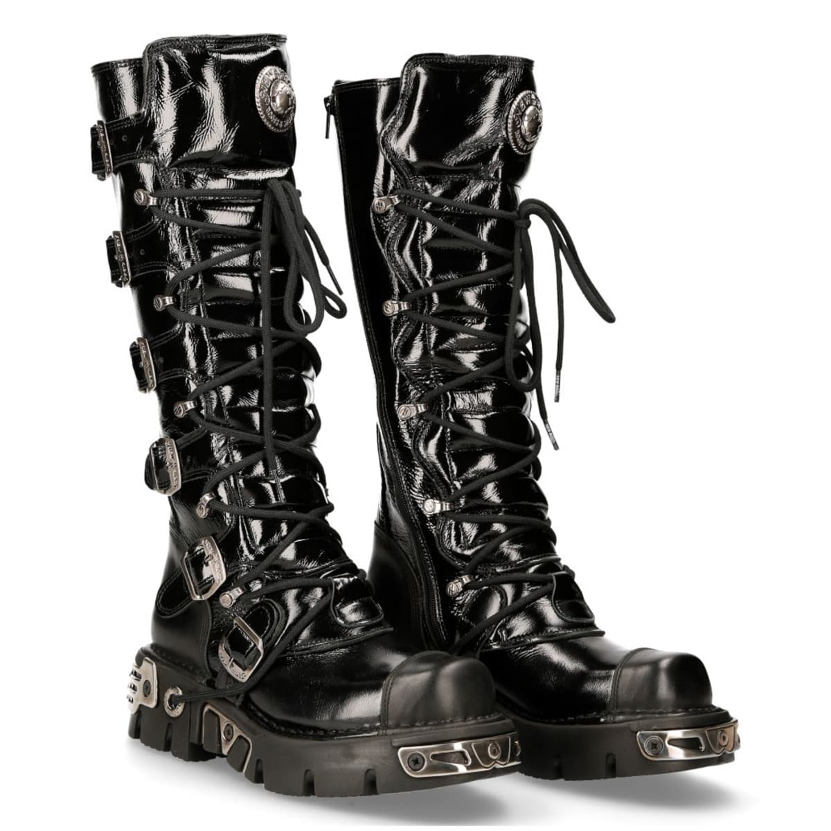 Stiefel NEW ROCK - CRUST NEGRO 40