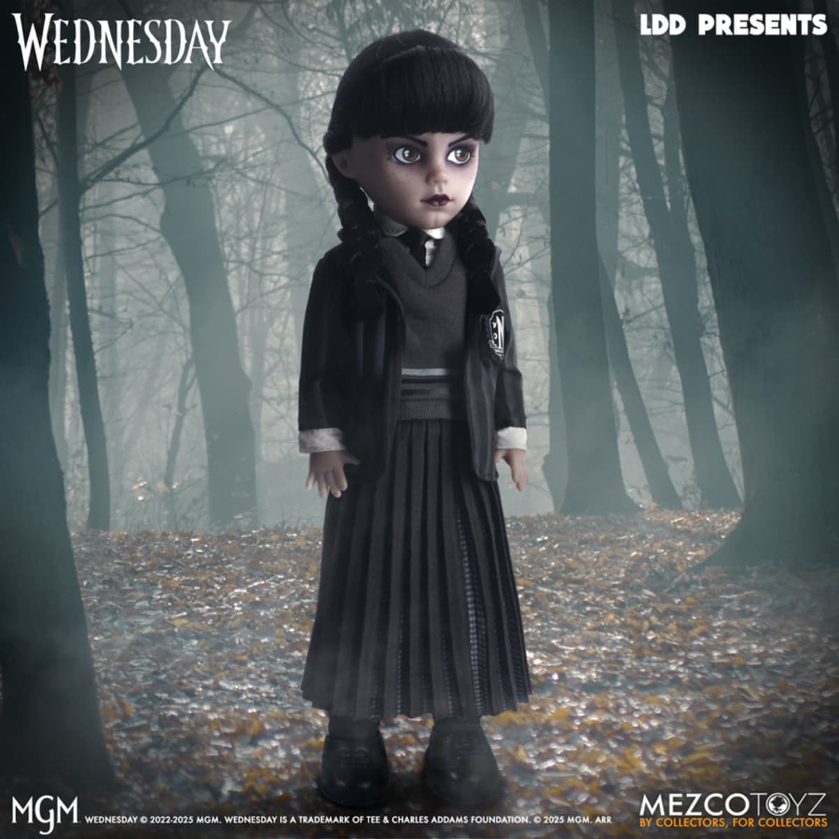 Figur (Puppe) Wednesday - Living Dead Dolls Doll - Wednesday Nevermore Academy Uniform