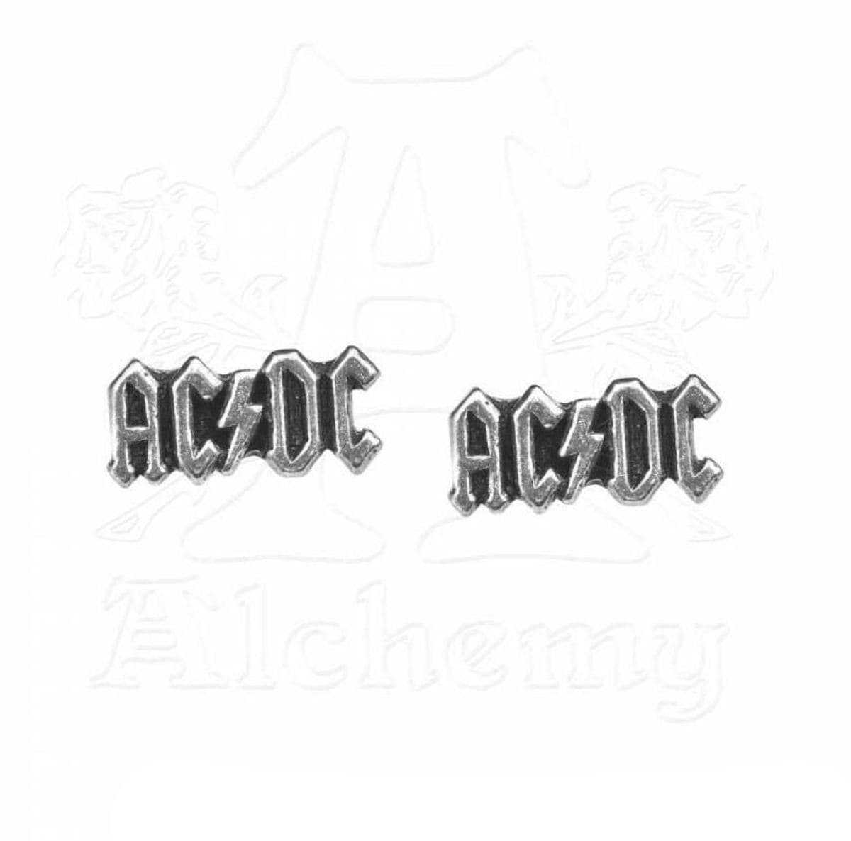 Ohrringe AC / DC - Logo - ALCHEMY GOTHIC