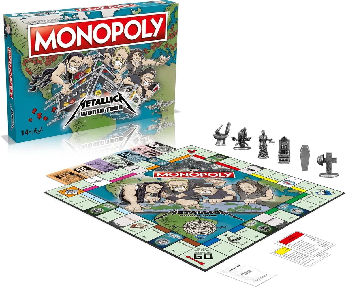 Spiel (Monopoly) Metallica - World Tour - French Version