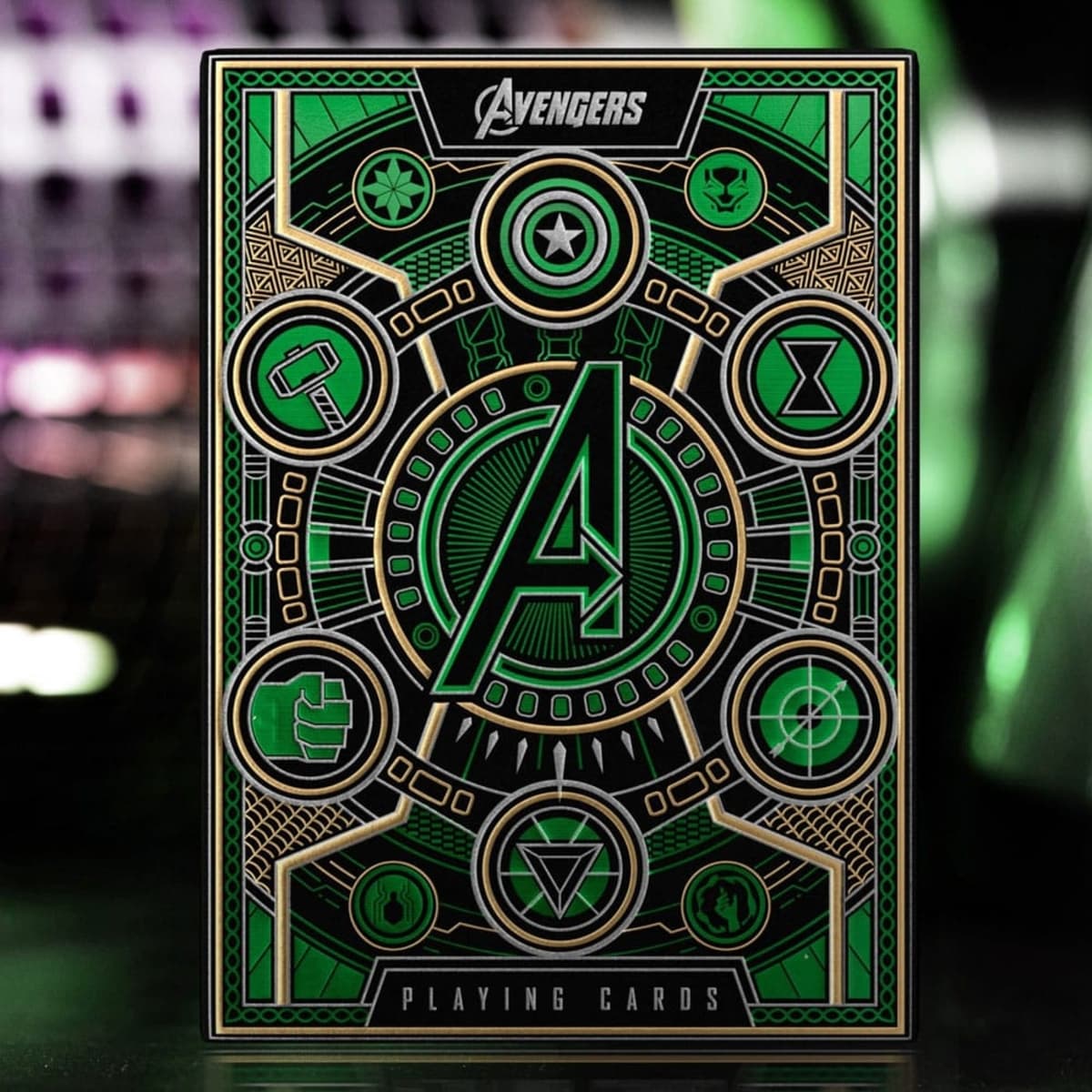 Spielkarten Avengers - The Infinity Saga - Green Version