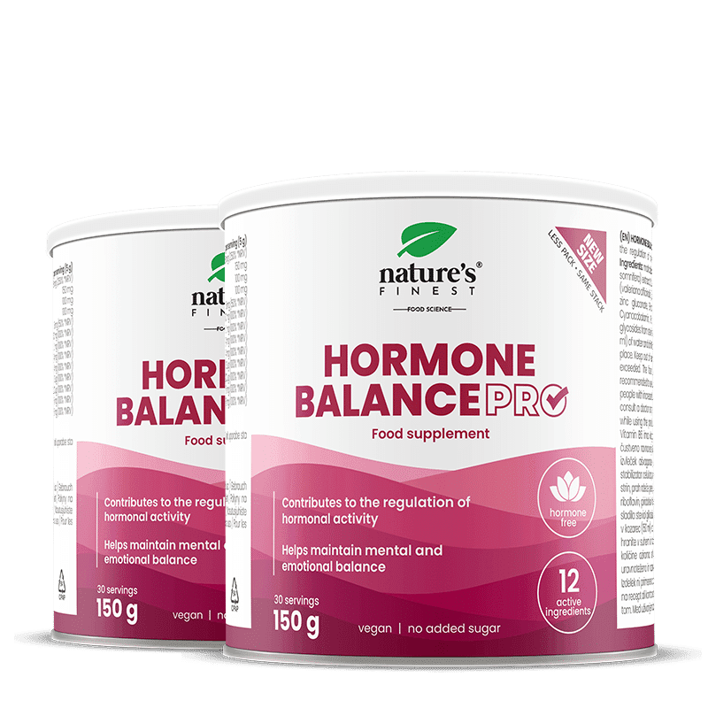 Nature's Finest Hormone Balance PRO | natürliche Hormon- + PMS-Unterstützung | Ashwagandha, Johanniskraut, Baldrian, Zink