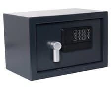 Tresor Safe 31x20x20cm mit elektronischem Zahlenschloss für Tisch/Wandmontage anthrazit