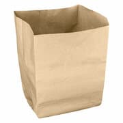 Bio-Müllbeutel kompostierbar & biologisch abbaubar 10 Liter 20+17x36cm, braun, 10 Stk.