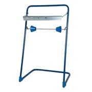 Putzpapierspender Standgerät blau 500x405x840mm bis max. 40cm Rollen