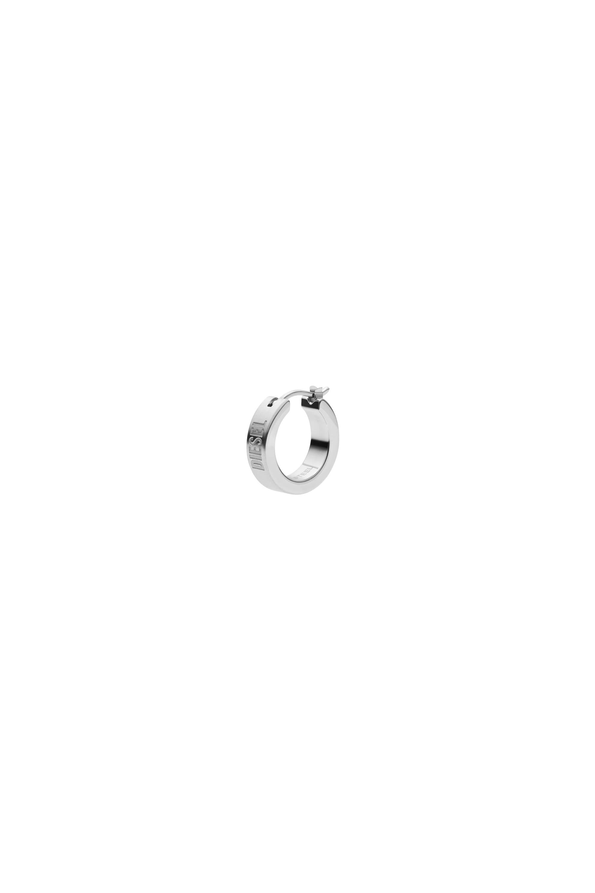 Diesel - Ohrring aus Edelstahl - Ohrringe - Unisex - Silber
