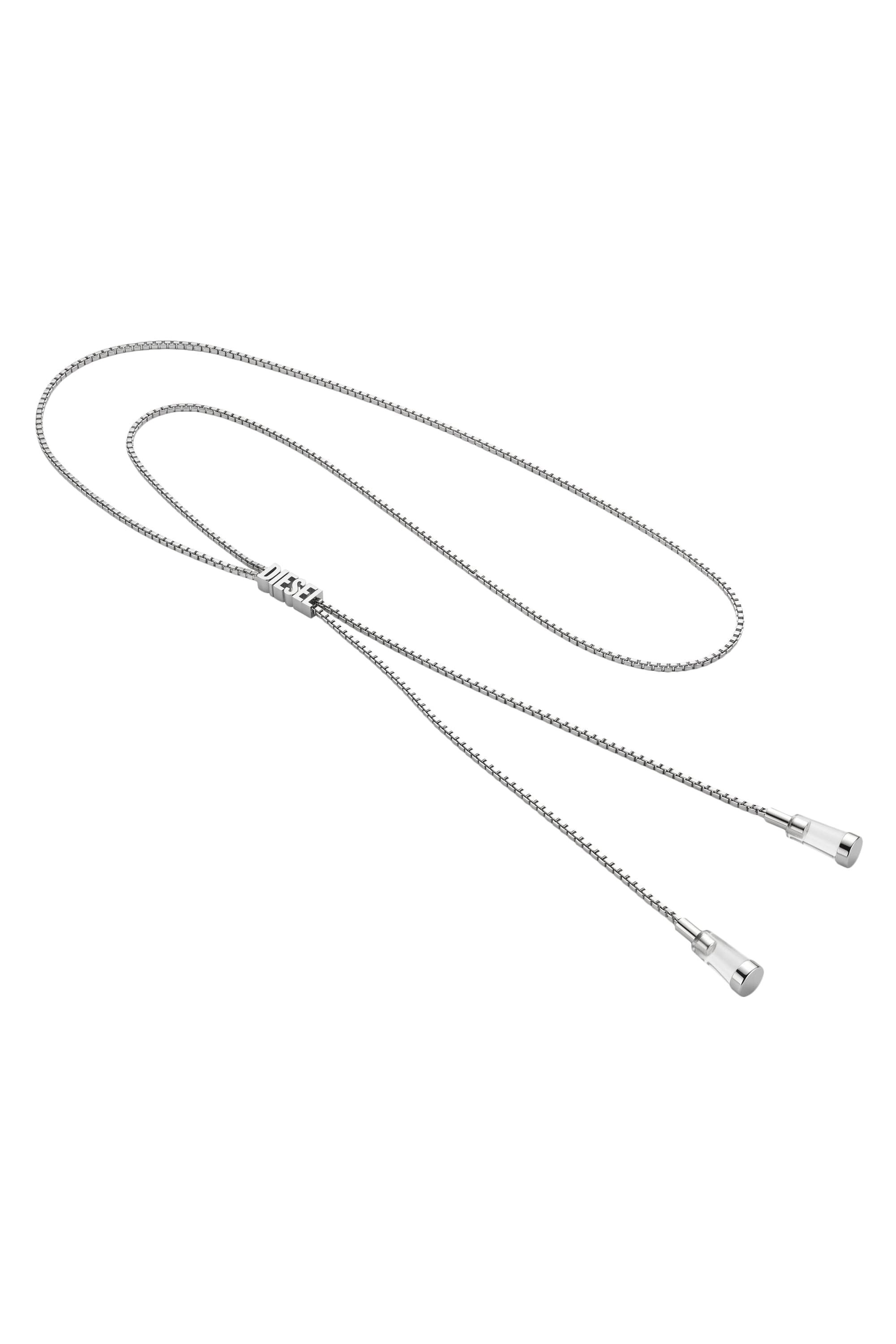 Diesel - D Chain Halskette für Ohrhörer - Universal straps - Unisex - Silber