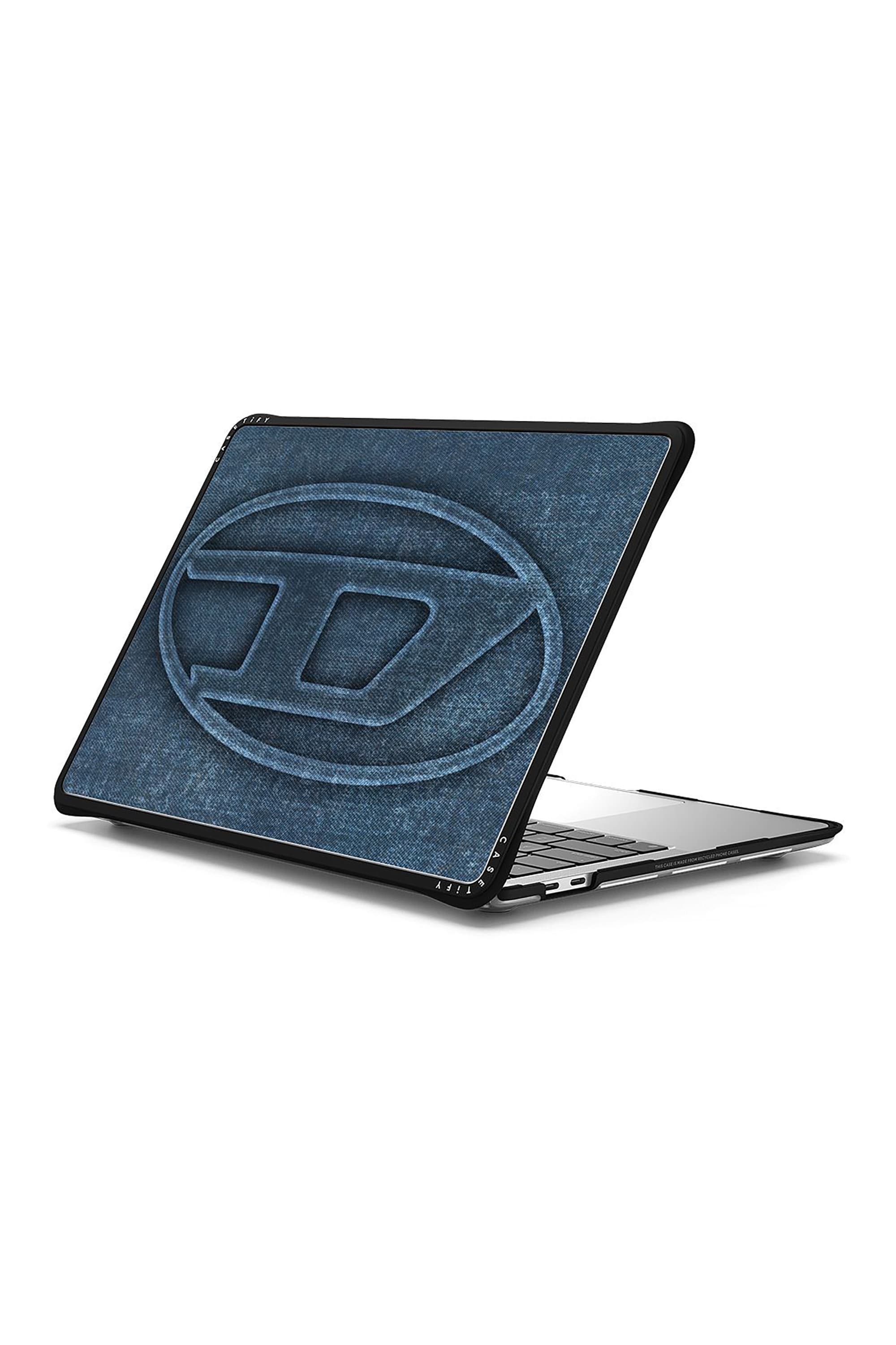 Diesel - Oval D impact Hülle für MacBook 13" - Laptop- und Tablet-Hülle - Unisex - Blau
