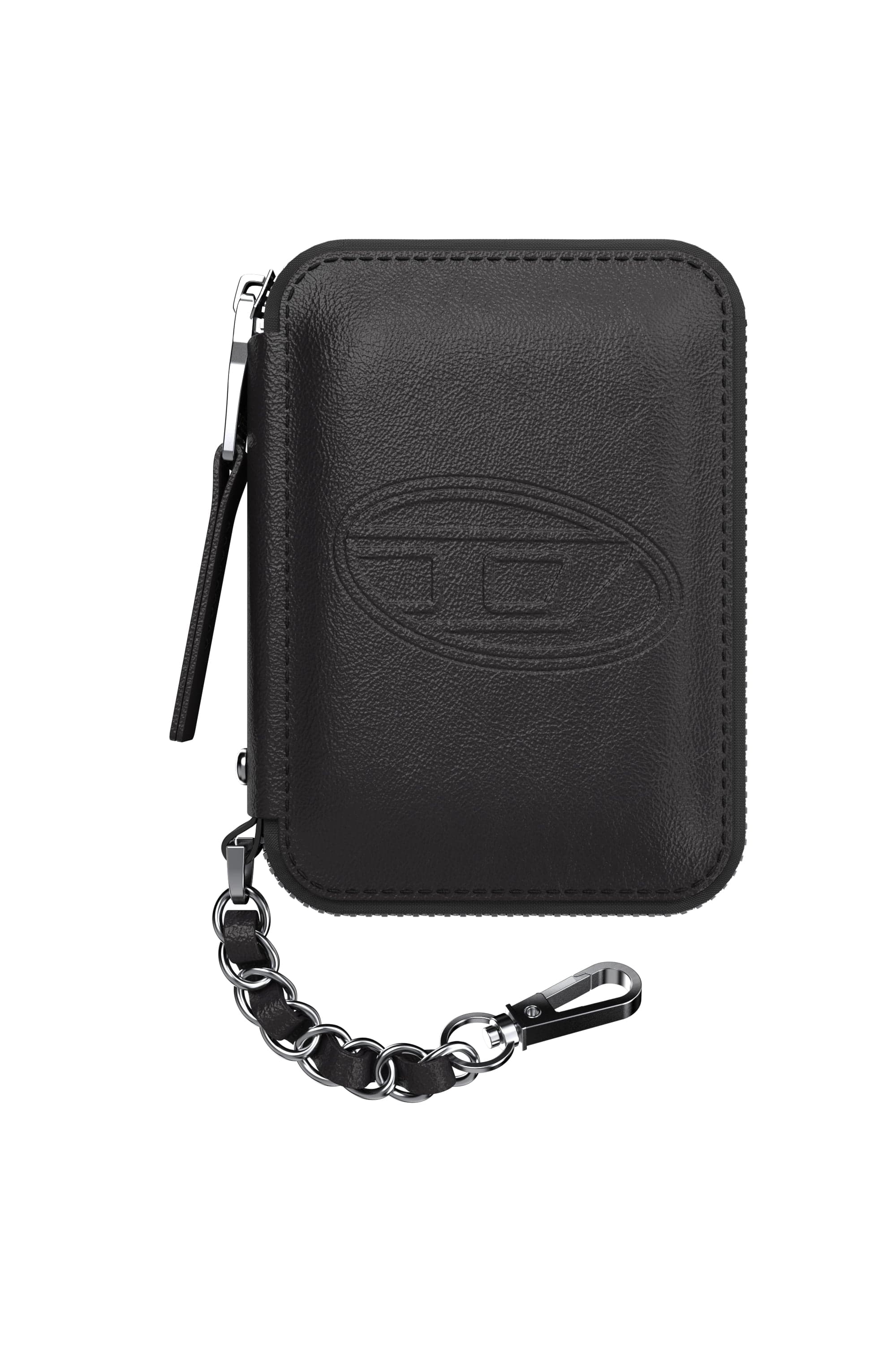 Diesel - Oval D MagSafe-Tasche - Universal pouches - Unisex - Schwarz