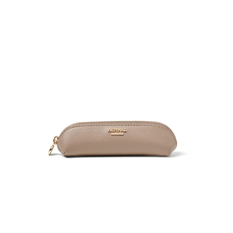 Aspinal of London Baby Pen Case in Moleskin Soft Saffiano