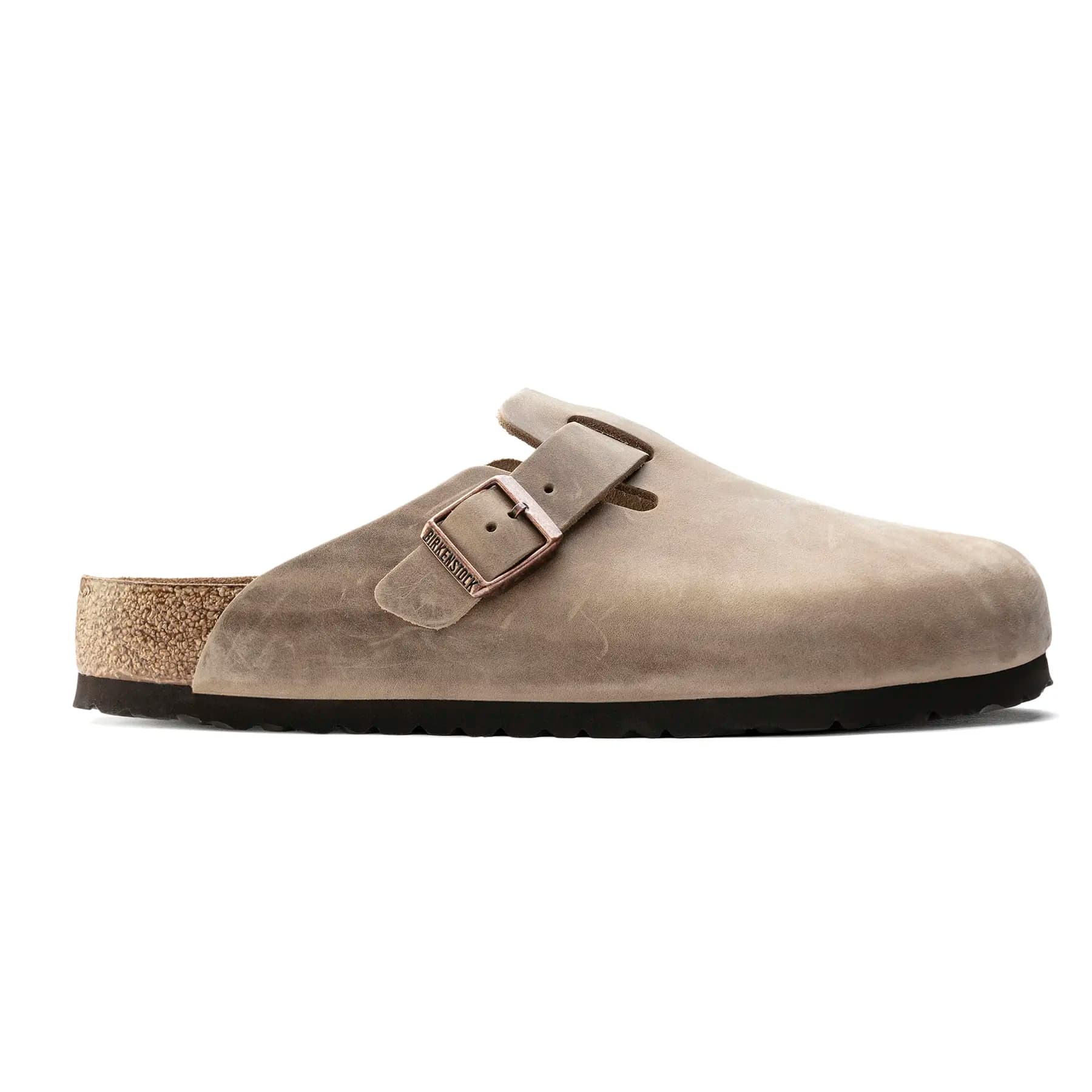 Clogs aus geöltem Leder Birkenstock Boston Oiled