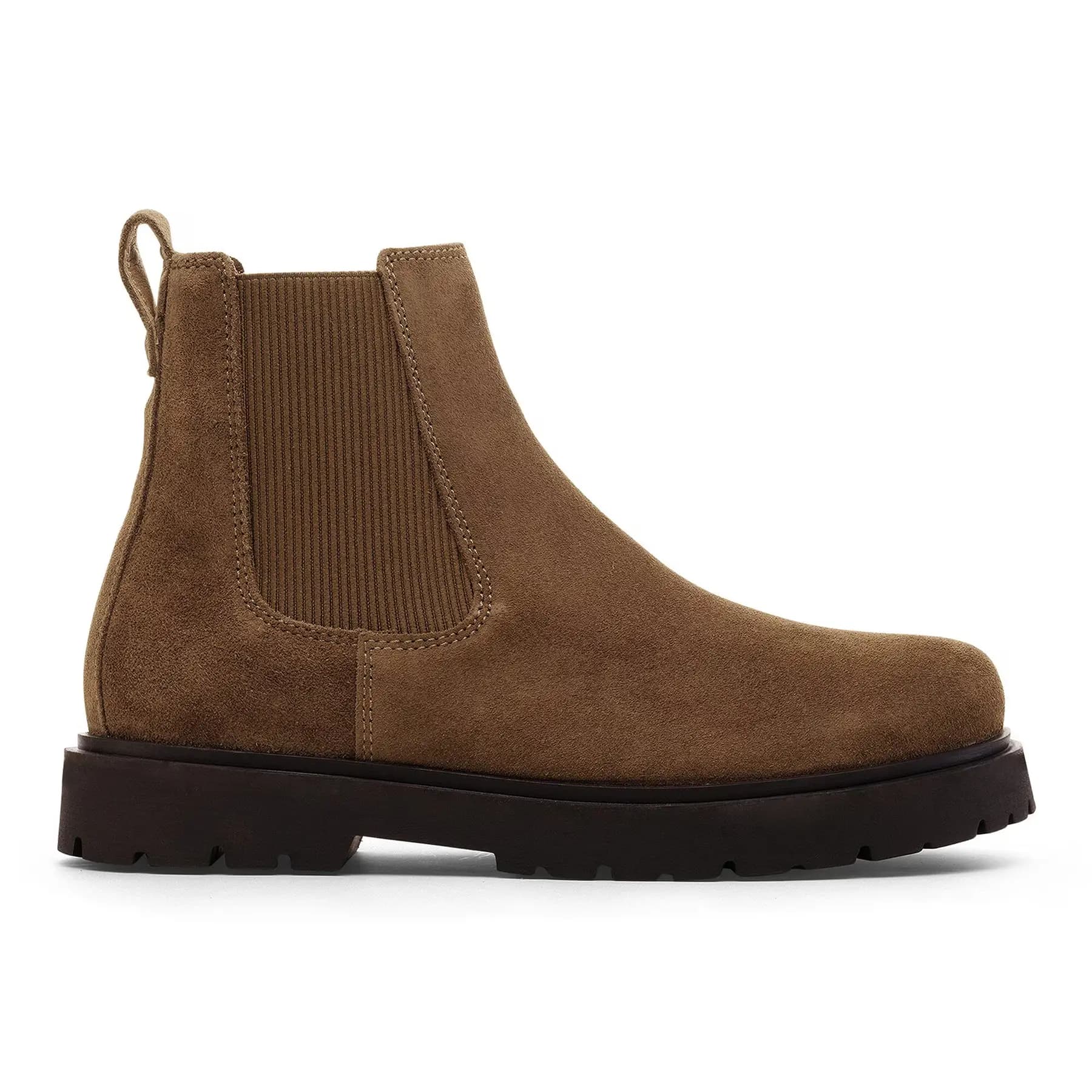 Stiefeletten Birkenstock Highwood Slip ON Men Suede Leather Dark Tea