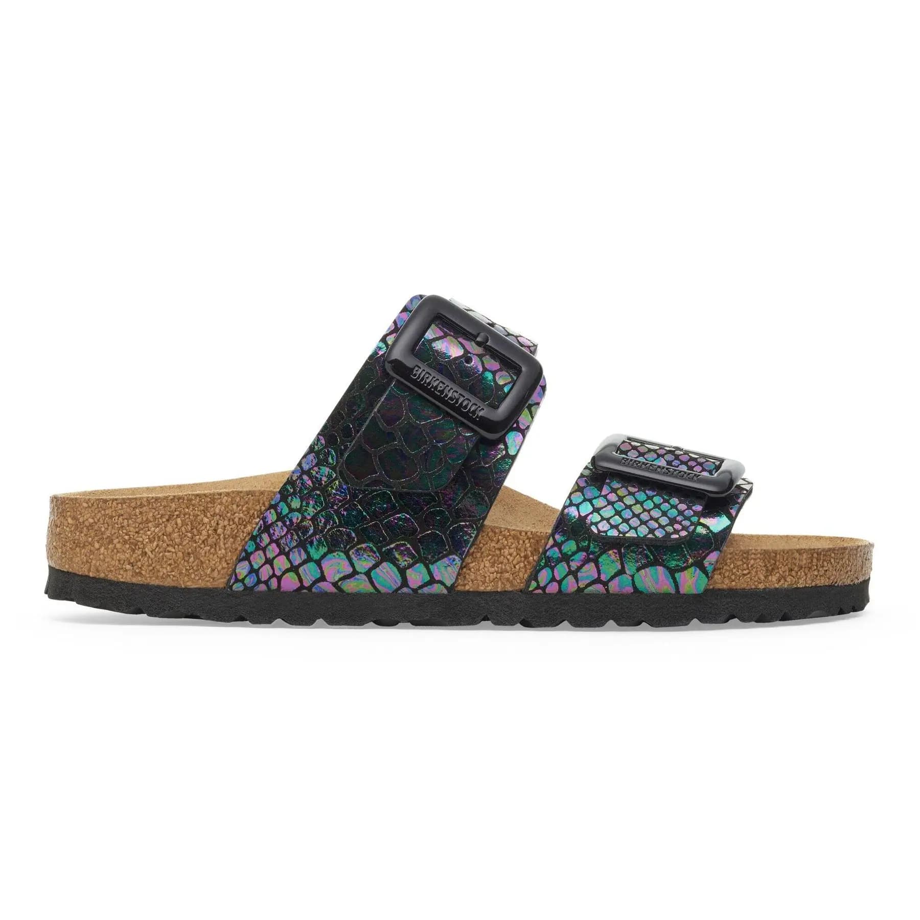 Damen Sandalen mit gepolstertem Riemen aus Kunstleder Birkenstock Sydney