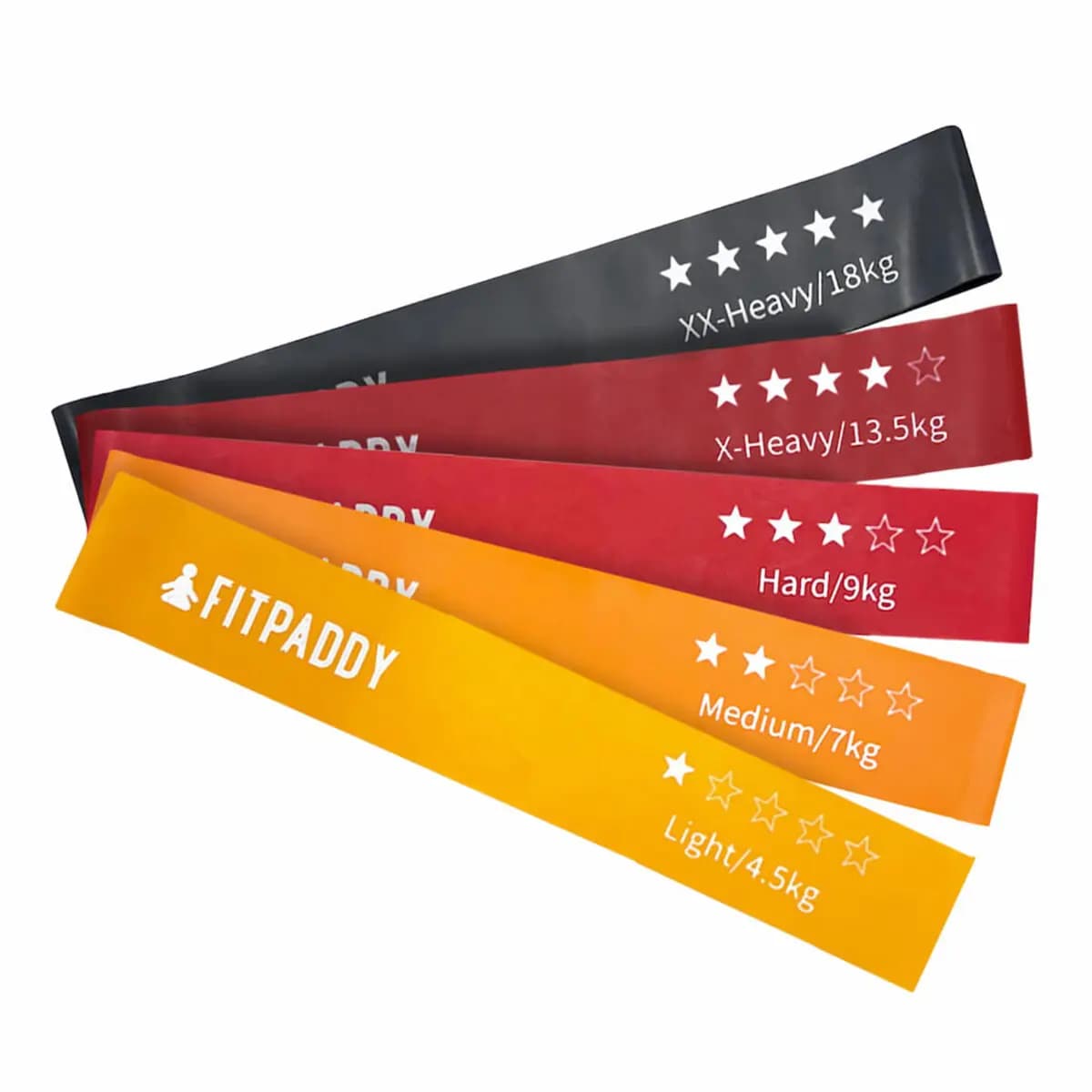 Elastische Bänder Fitpaddy (x5)