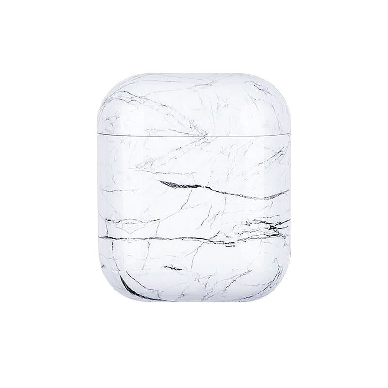 Étui de protection pour AirPods - Marbre Blanc