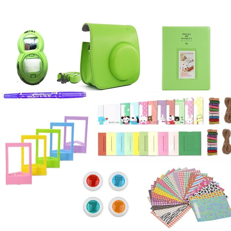 Kit di accessori per Fujifilm Instax Mini 8/9 - verde lime