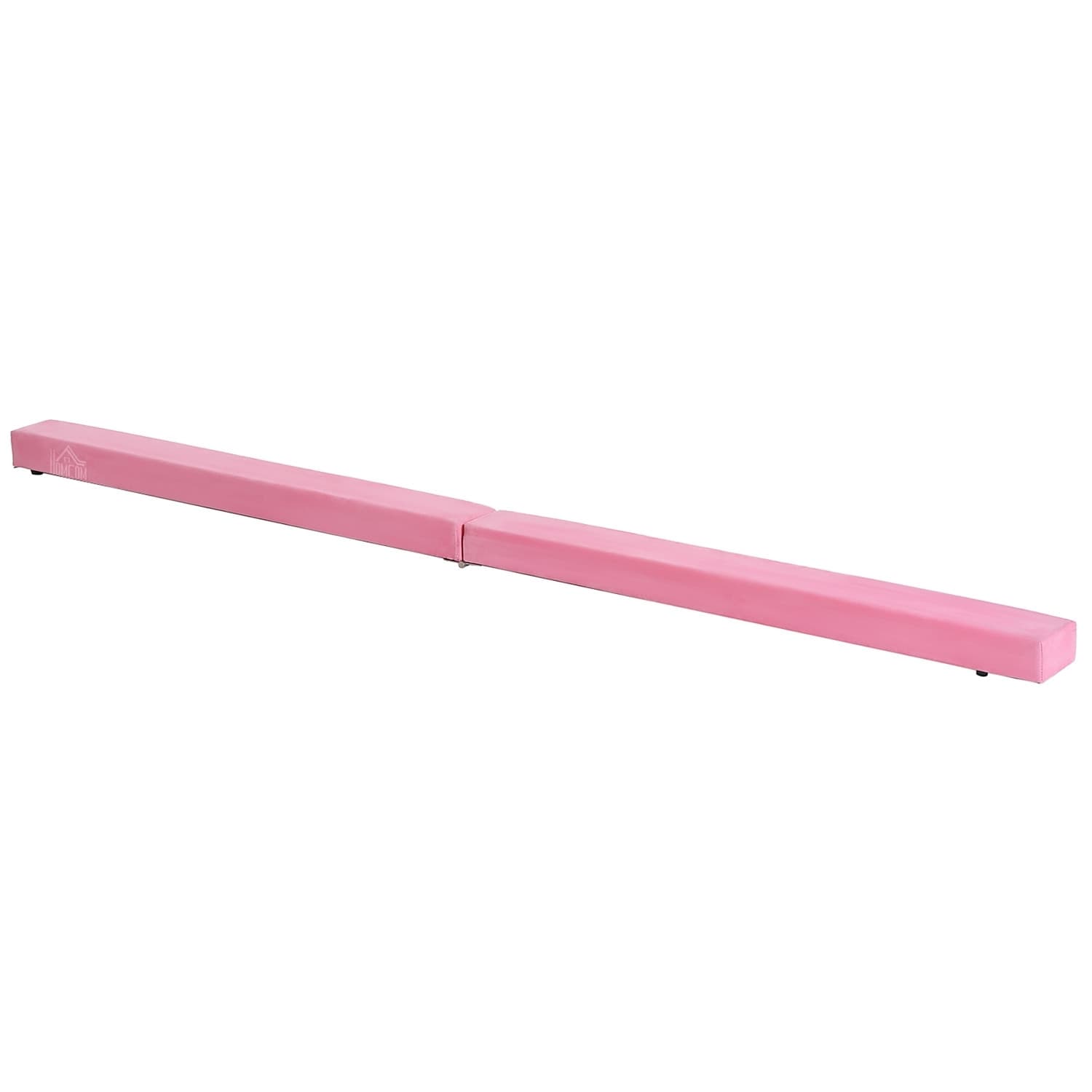 Trave di equilibrio pieghevole rosa 210 cm per ginnastica