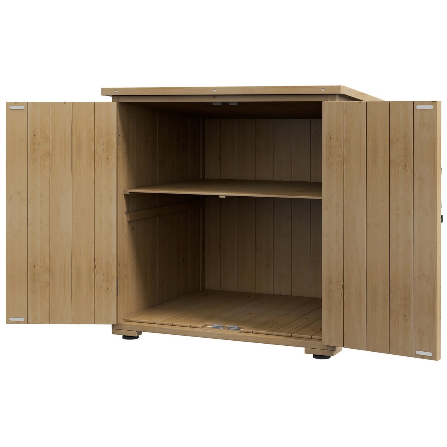 Mobile in legno resistente agli agenti atmosferici per giardino 77,5x88x90 cm