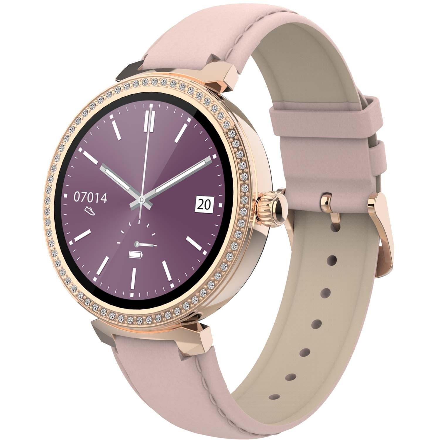 Montre intelligente Bluetooth SWC-342RO avec capteur de fréquence cardiaque et d'oxygène dans le sang