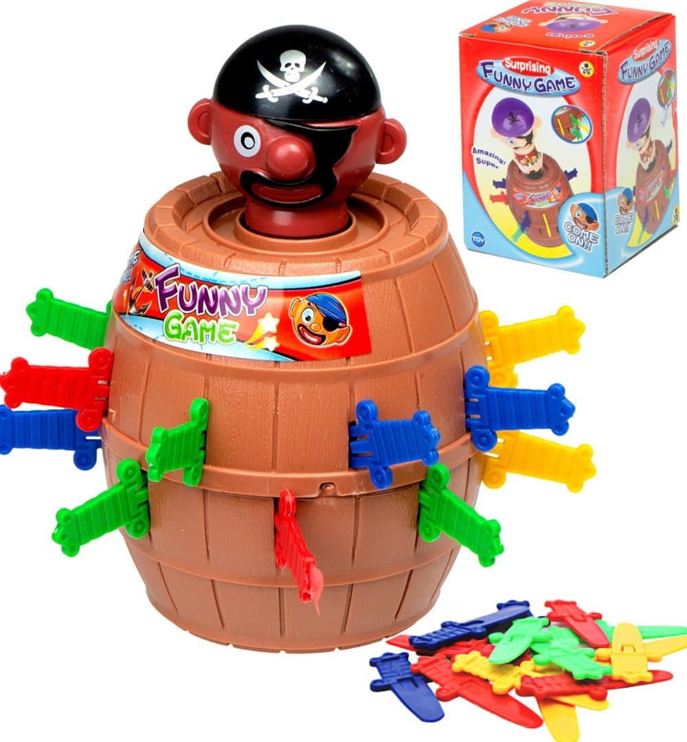 Gioco per famiglie Avventura pirata con spade, 1-4 giocatori