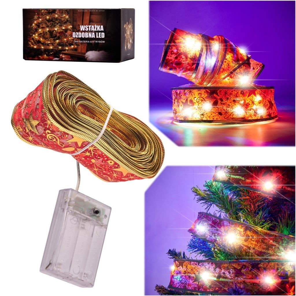 Batteriebetriebener LED-Streifen 10m Weihnachtsdekoration