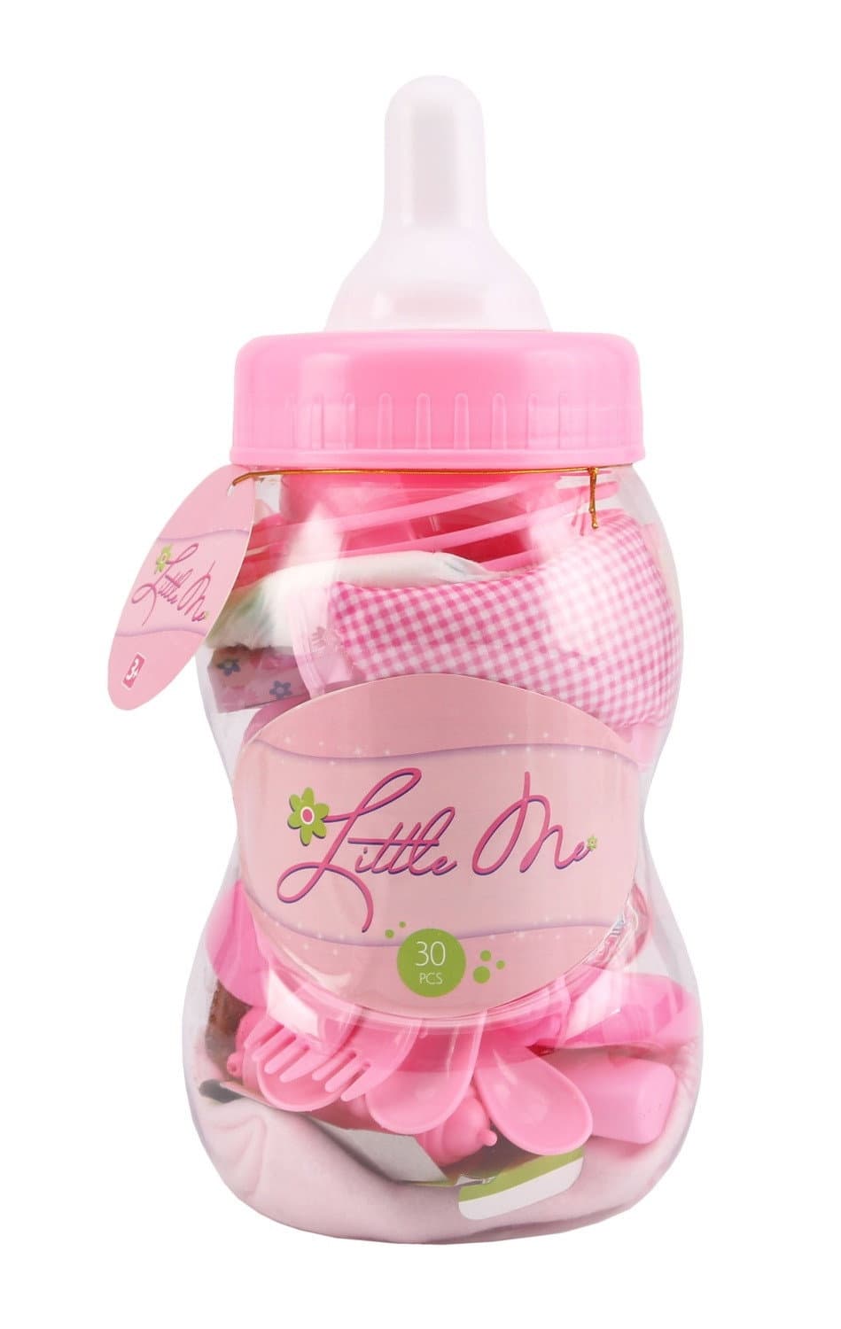 Accessoires pour poupée Little Me dans une mangeoire, 30 pièces