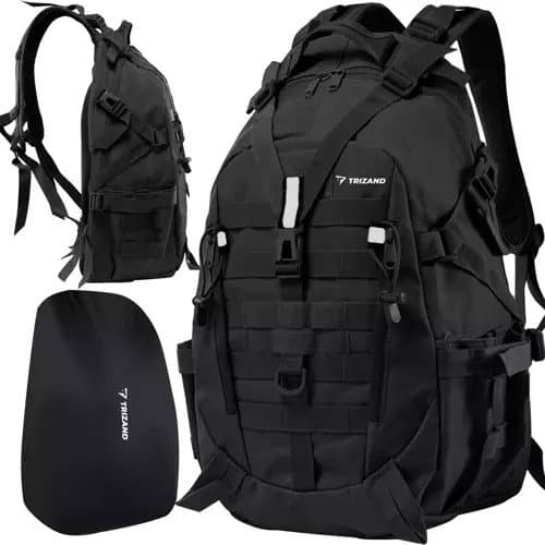 Zaino militare impermeabile da 25 litri con fibbie rapide