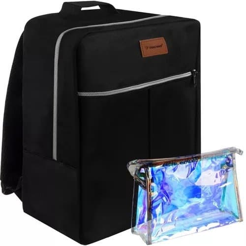 Wasserdichter Reiserucksack mit Kulturbeutel, 38 x 24 x 18 cm
