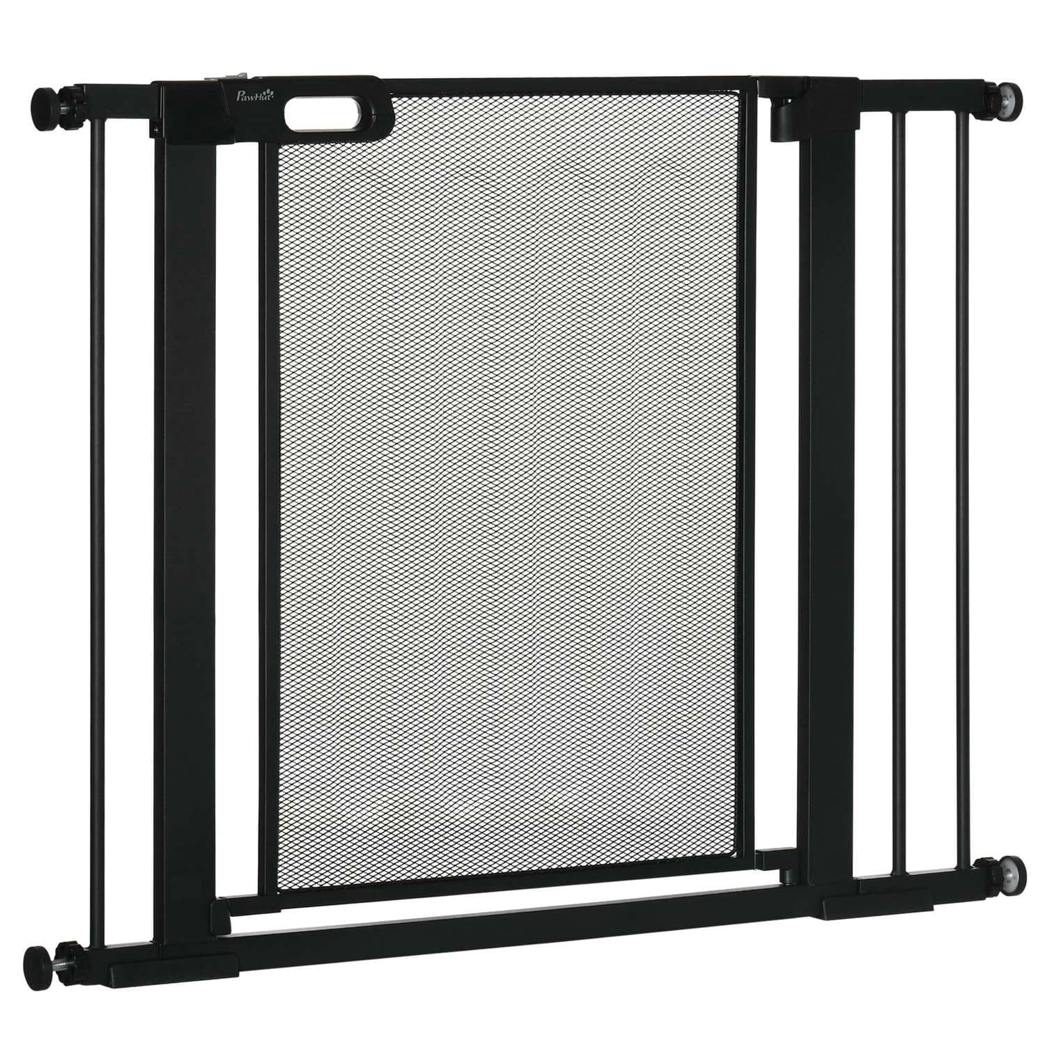 Barrière pour chien sans perçage, fermeture automatique, 75-103 cm