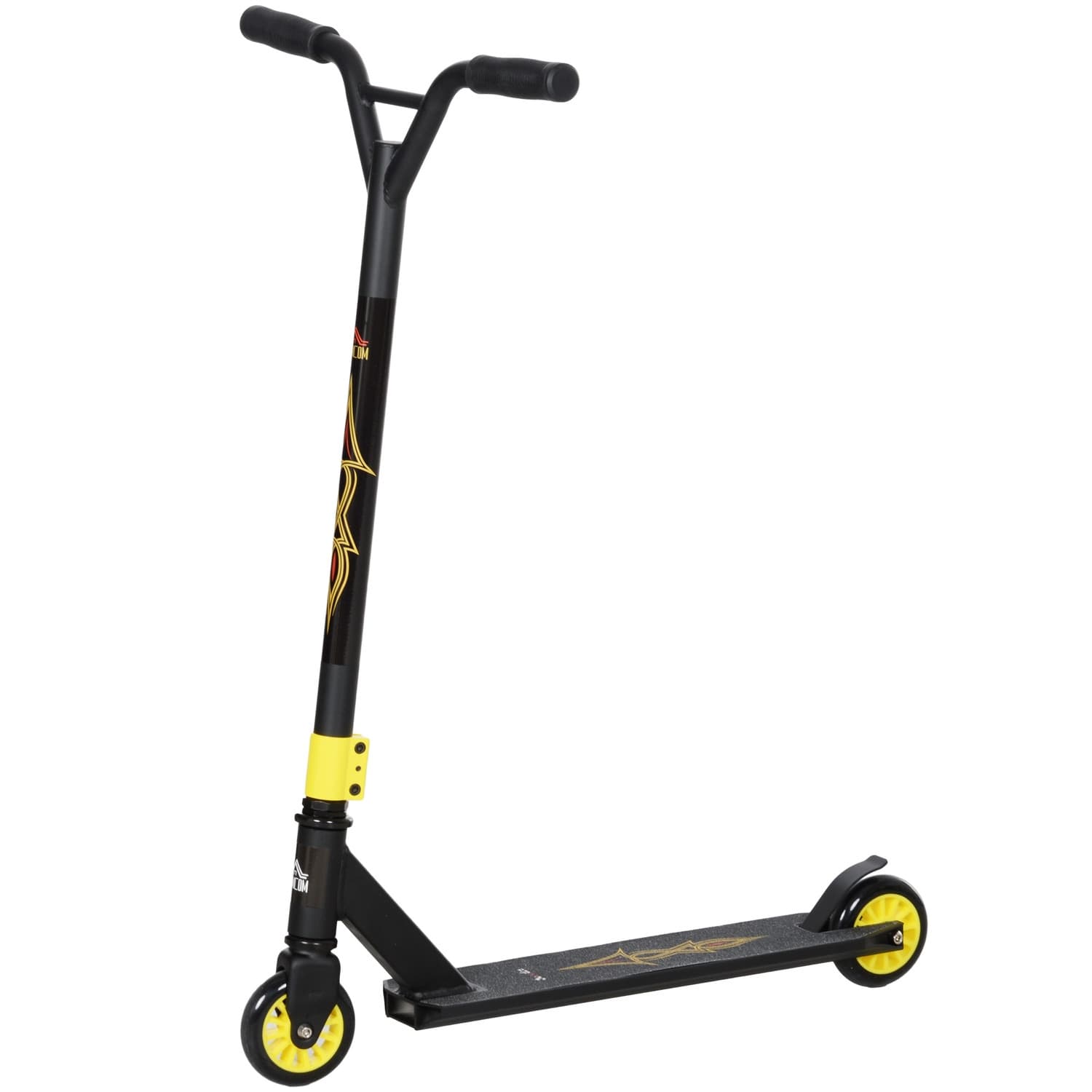 Trottinette freestyle, trottinette ludique, trottinette freestyle avec roulements à billes ABEC 9, trottinette avec roues 100 mm