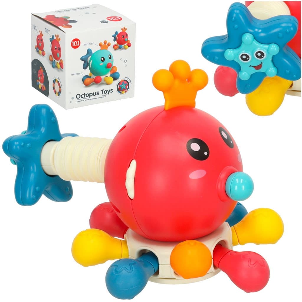 Oktopus sensorisches Montessori-Spielzeug für Babys