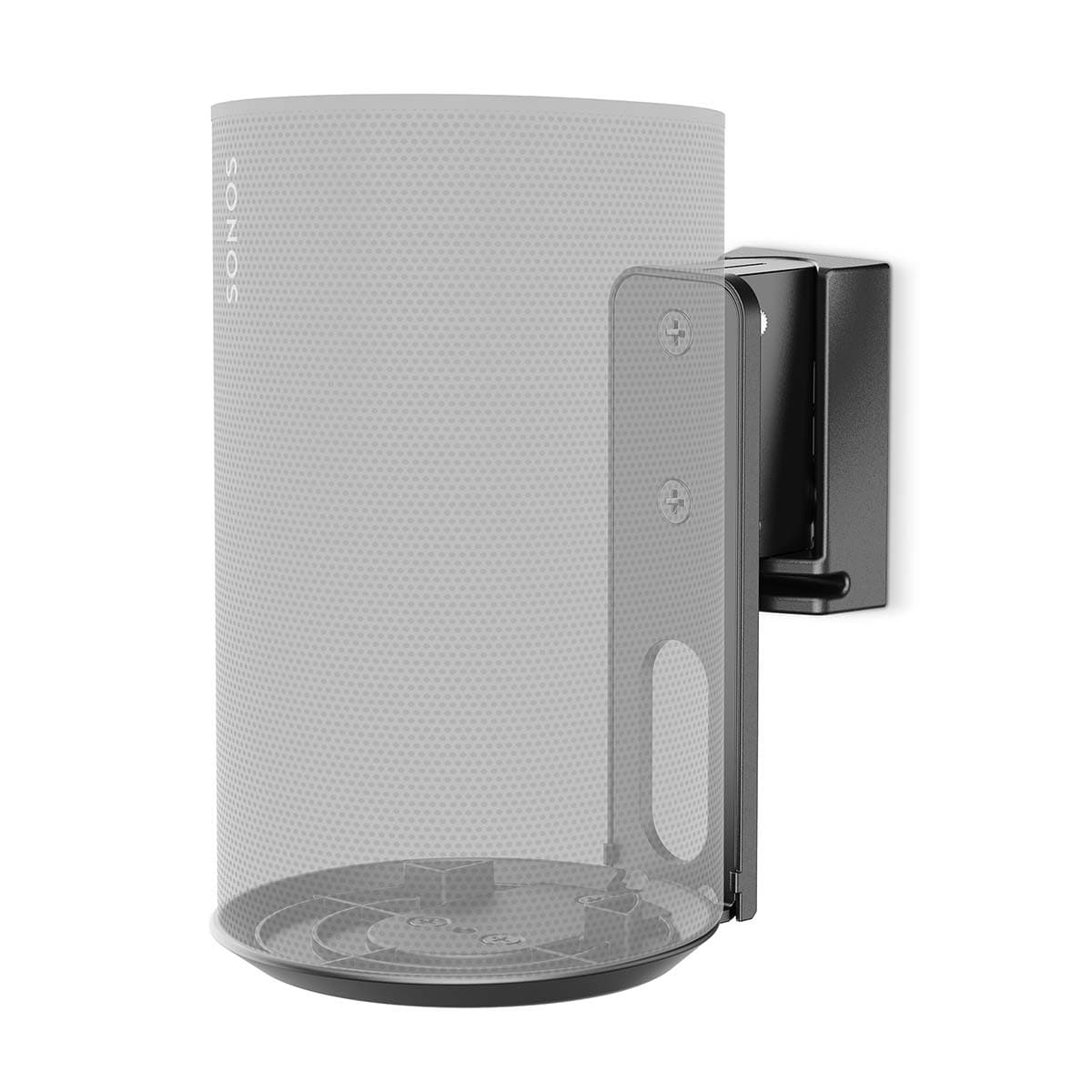 Supporto per altoparlante | Compatibilità: Sonos® Era100 | Parete | 3 kg | Oscillazione / Perno | inclinabile | Ruotabile | ABS
