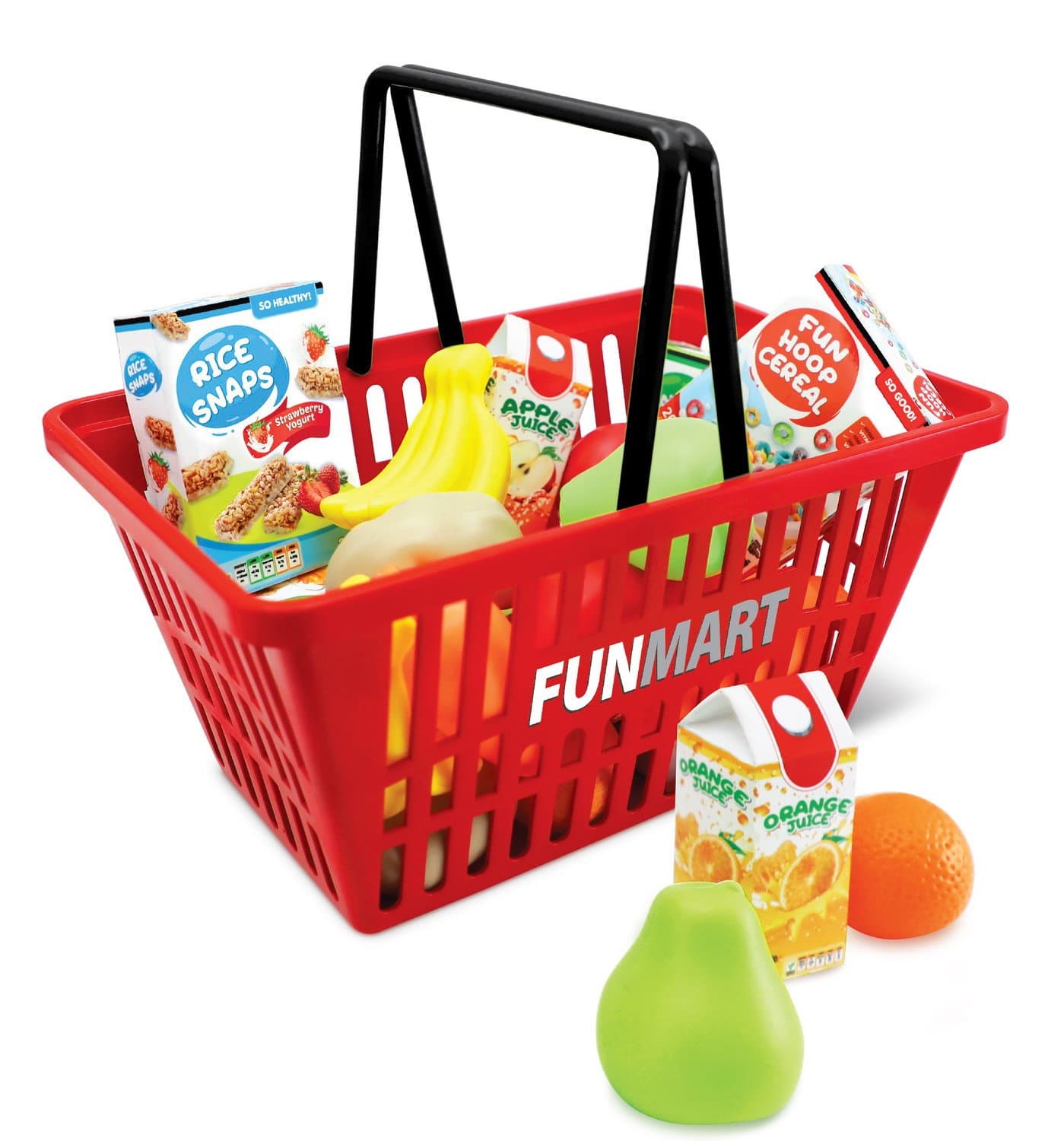 Panier Funmart Avec 24 Pcs De Nourriture Pour Jouer