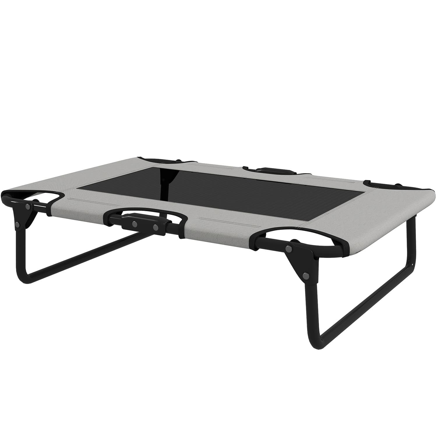 Lit surélevé pour chien, lit pliable pour animal domestique, chaise longue d'extérieur avec design en maille, respirant pour chi