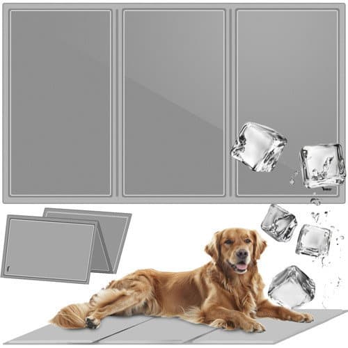 Tapis rafraîchissant pour animaux 110x70cm Purlov 25537