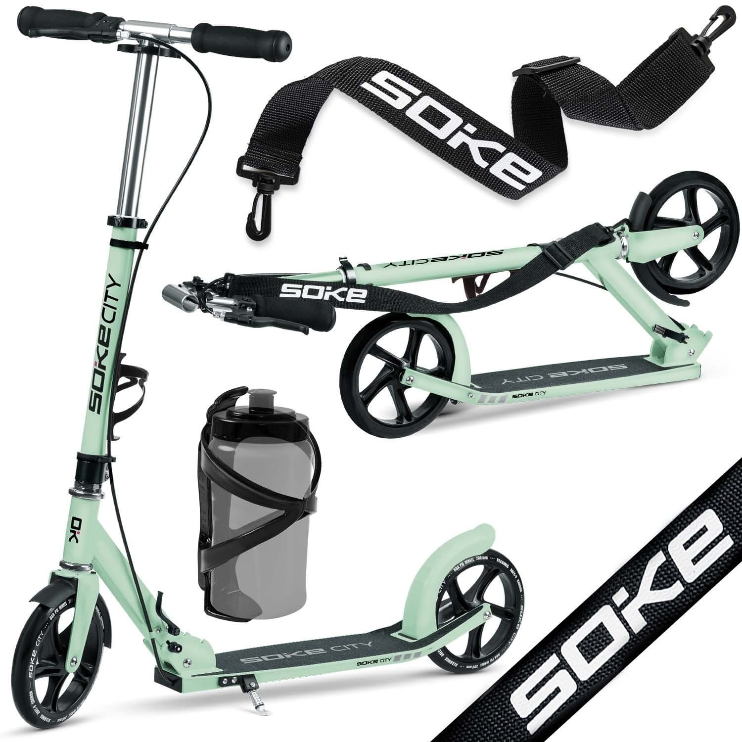 Trottinette urbaine à hauteur réglable et design pliable