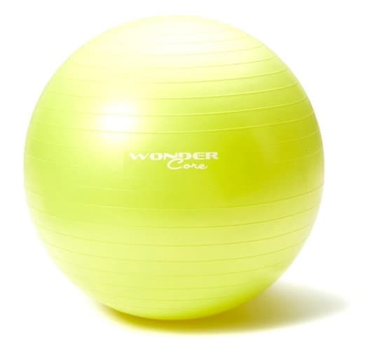 Wonder Core - Palla da ginnastica antiscoppio 55 cm - Verde lime
