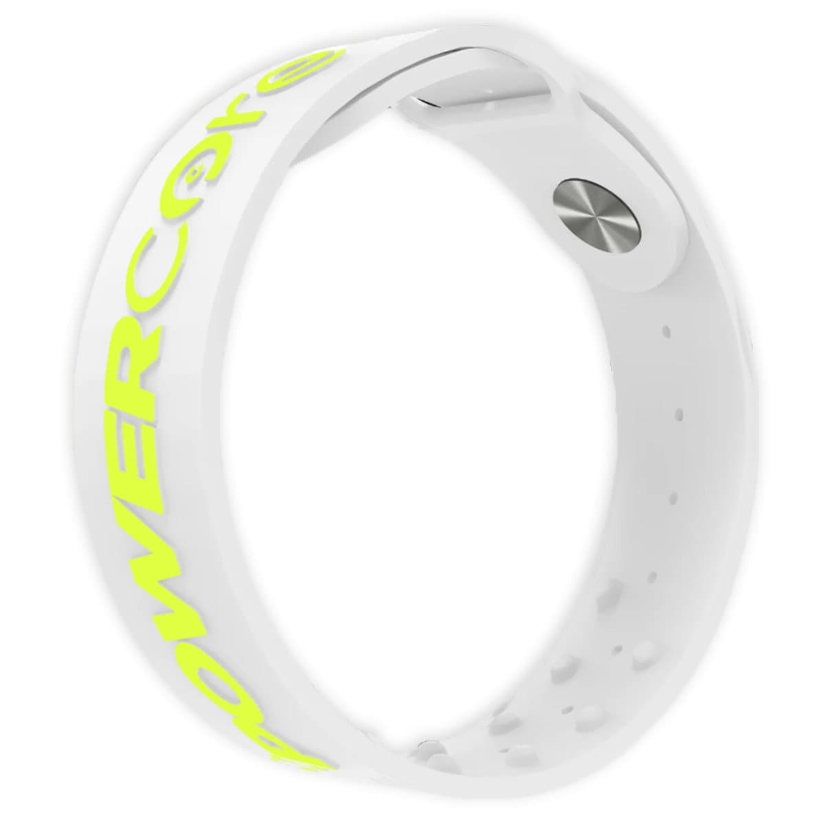 Sport-Performance-Armband – Weiß/Neon, S/M, fördert das Gleichgewicht