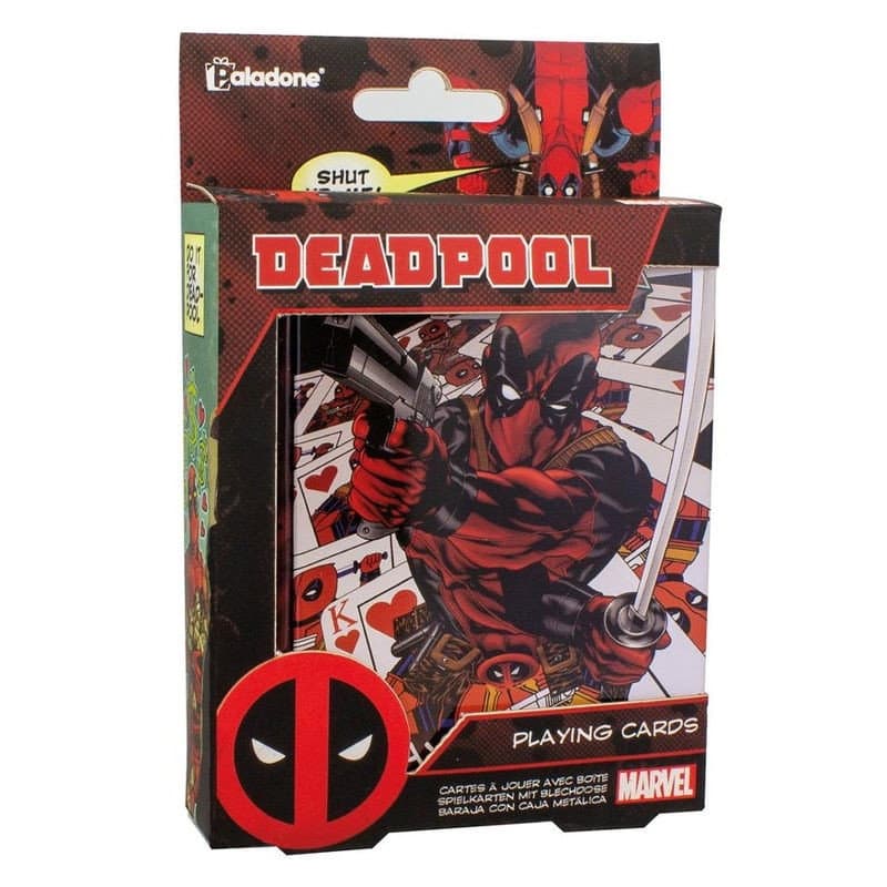 Jeu de cartes Deadpool – 54 cartes uniques pour s'amuser